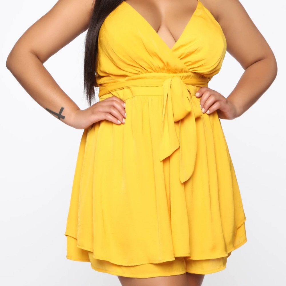 Yellow dress